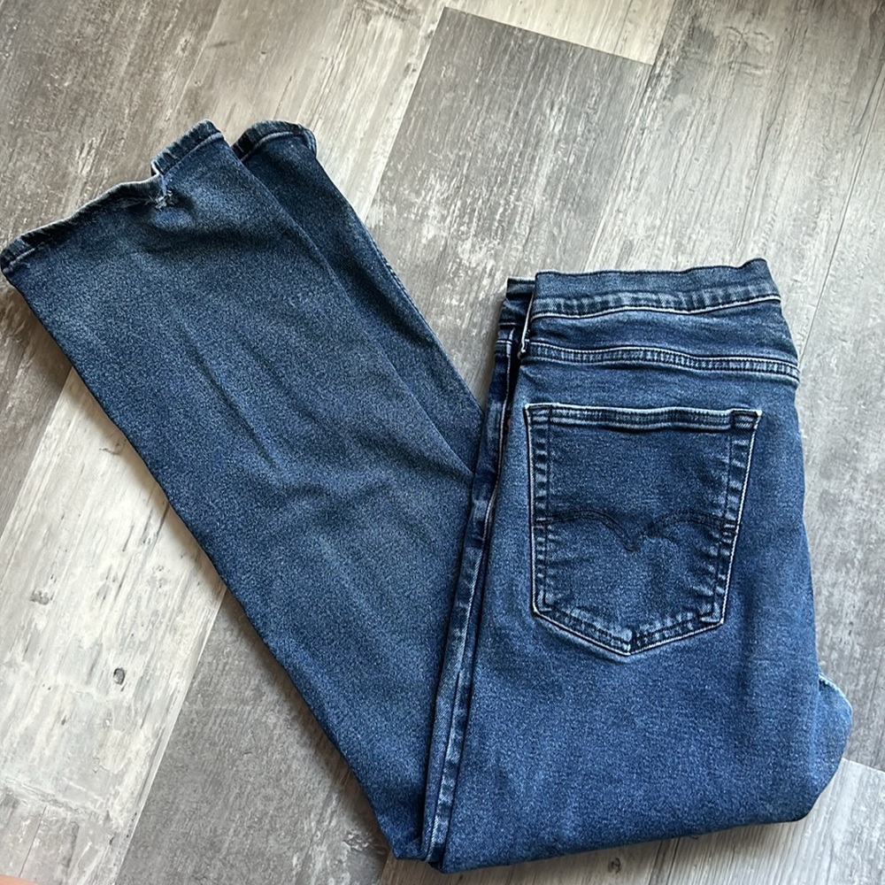 Levi Strauss Dark Wash Jeans Mens 36 by 30 98% Cotton Good Condition